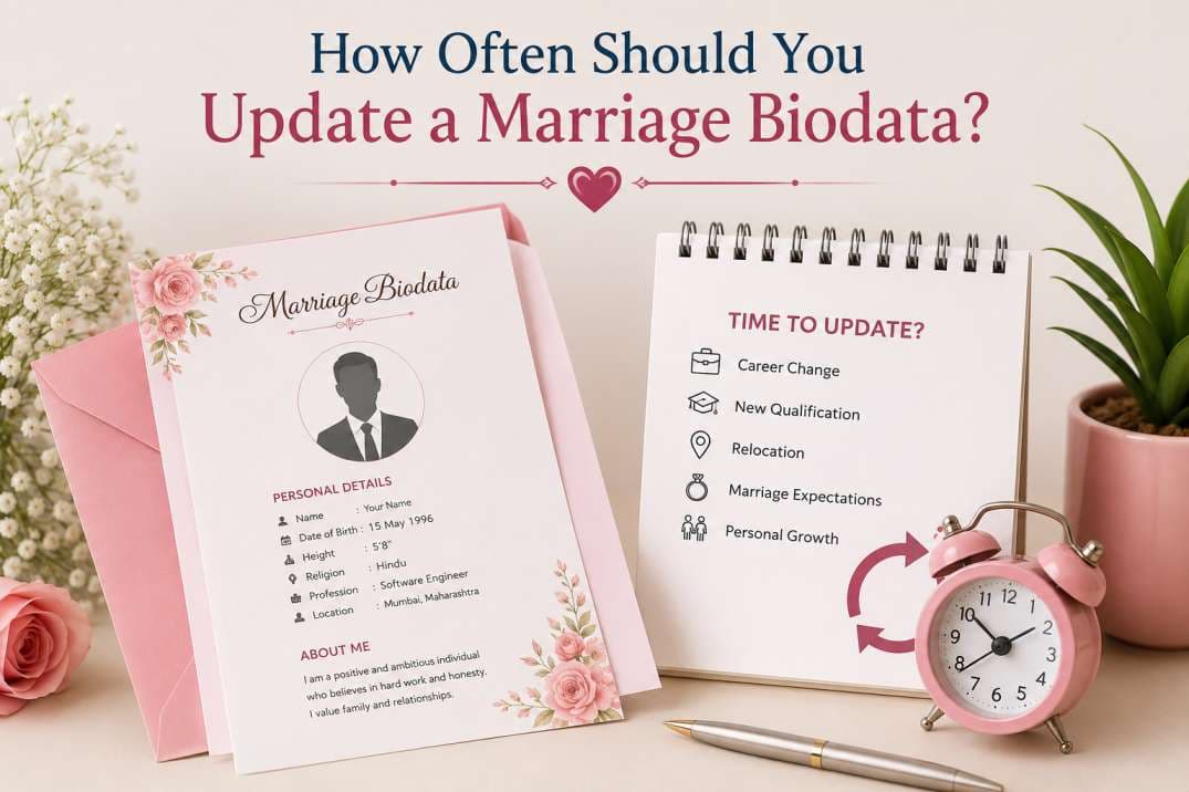 How Often Should You Update a Marriage Biodata