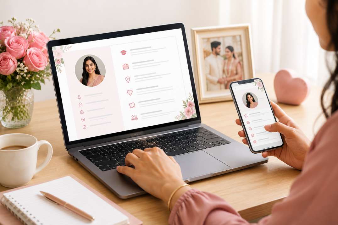 Why Keeping Your Marriage Biodata Updated Is Easier Online